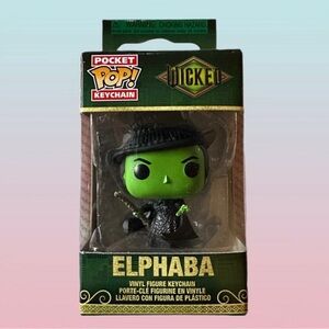 WICKED Funko Pocket Pop Elphaba Keychain NWT